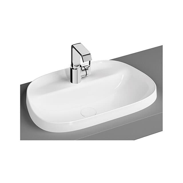 Frame Oval Countertop 55cm-White VC Vitra 