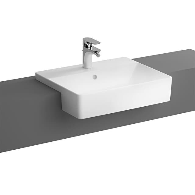 Nuo Semi-rec. Basin 55cm-White Vitra 