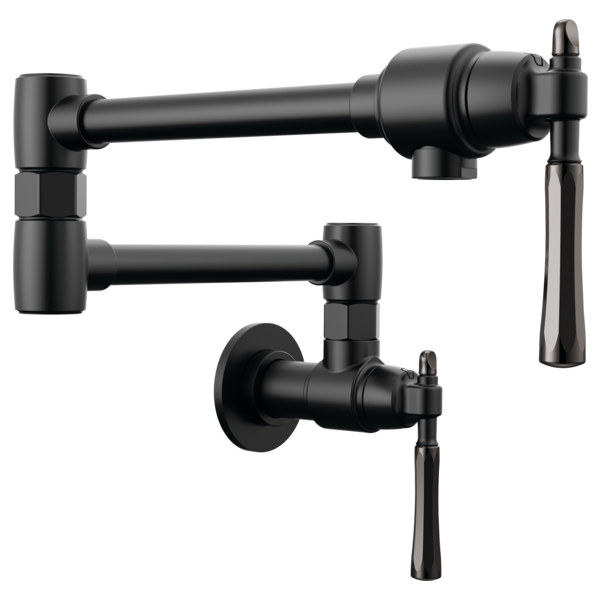 TULHAM™ Wall Mount Pot Filler Brizo 62858LF-BLBNX