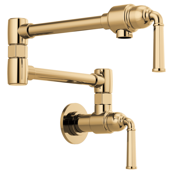 ROOK® Wall Mount Pot Filler Brizo 62874LF-PG