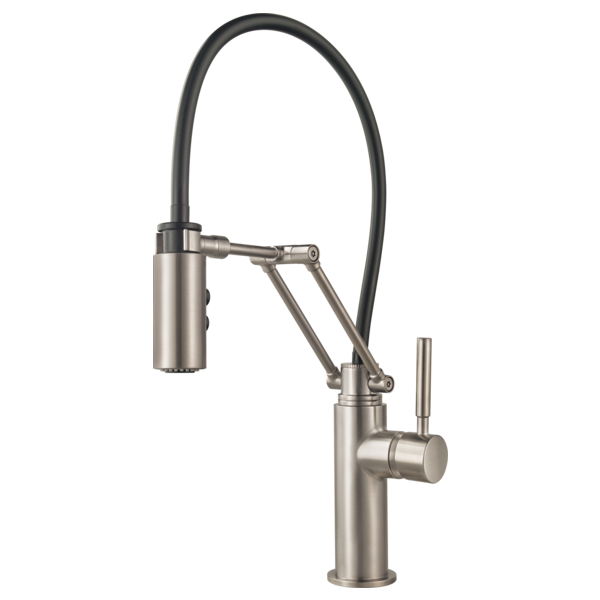 SOLNA® Single Handle Articulating Kitchen Faucet Brizo 63221LF-SS