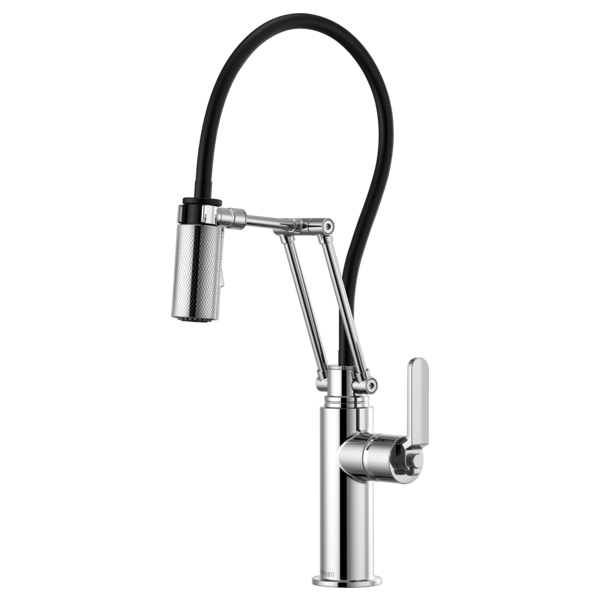 LITZE® Articulating Faucet with Industrial Handle Brizo 63244LF-PC