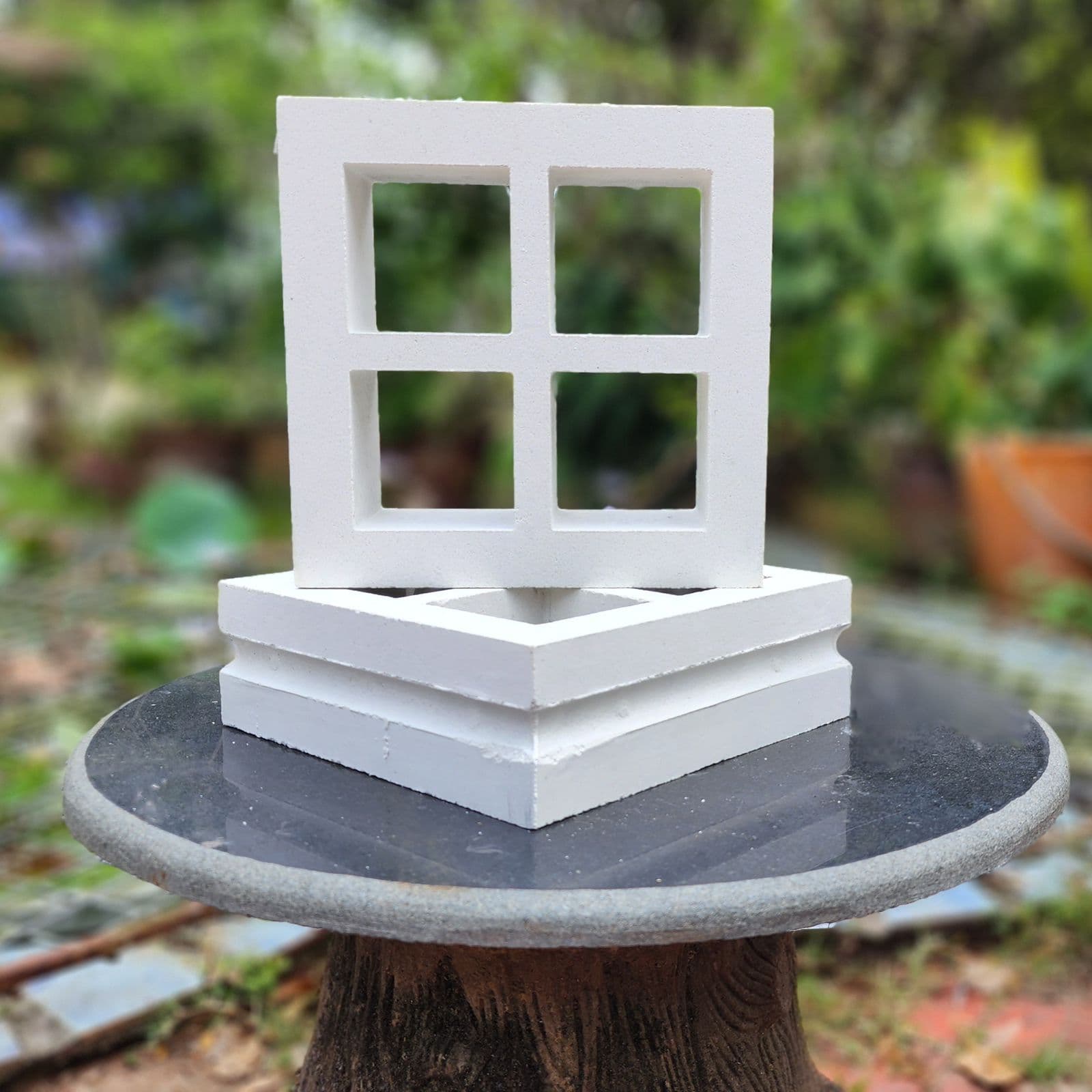 Window White Concrete Jallies Luxcrete